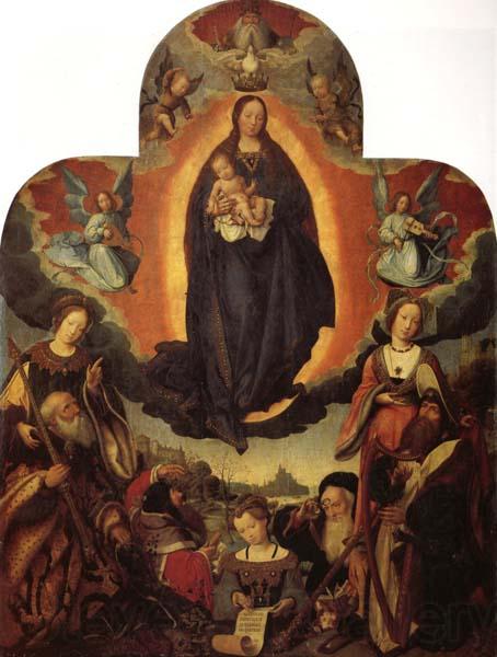 Jan Provost The Virgin in Majesty Spain oil painting art